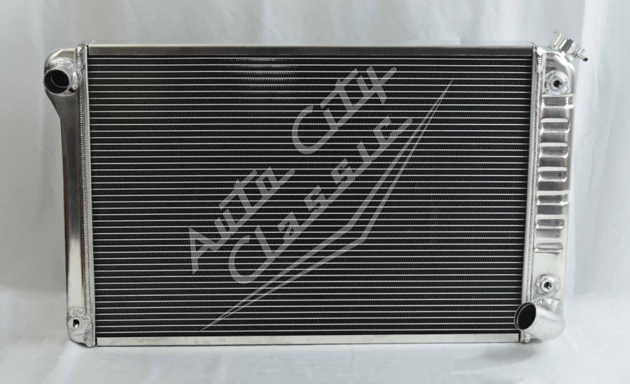 1965-1967 Pontiac Full Size / 1977-1979 Chevrolet Corvette V8 Aluminum Radiator SL-282D-AT
