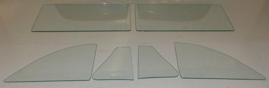 1962-1963 Buick / Oldsmobile 2 Door Coupe and Sedan Side Glass Set SS-BO-62-63-2S