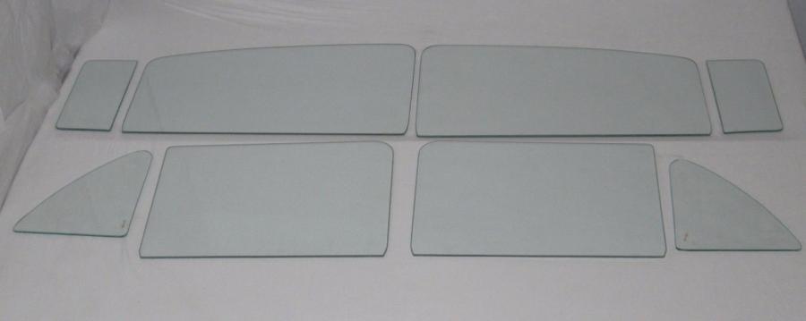 1954-1956 Cadillac 4 Door Sedan Fleetwood Side Glass Set SS-CAD-54-56-4S