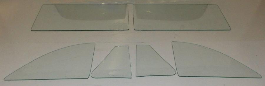 1961-1962 Cadillac Convertible Side Glass Set SS-CAD-61-62-CV