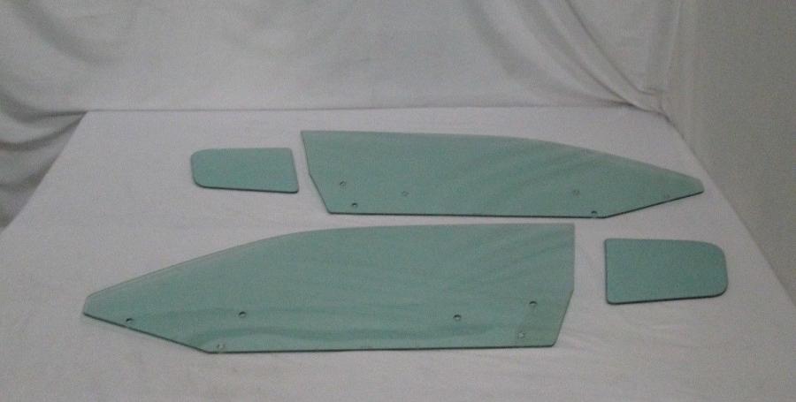 1973-1974 Dodge Charger 2 Door Hardtop Side Glass Set 7374CHGSS