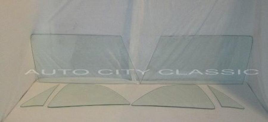 1965-1966 Chevrolet / Pontiac 2 Door Sedan Side Glass Set 6566SEDSS
