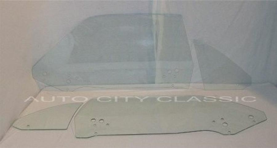 1970-1974 Plymouth Barracuda 2 Door Hardtop Side Glass Set 7074CUDASS