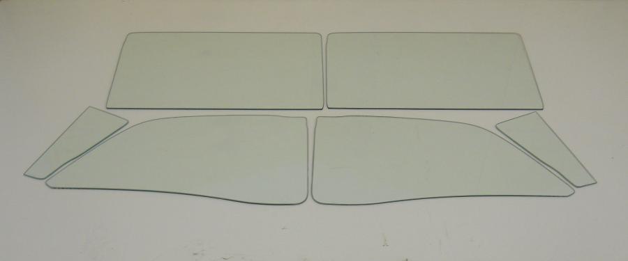 1957-1958 Ford / Edsel 4 Door Hardtop Side Glass Set SS-FE-57-58-4H