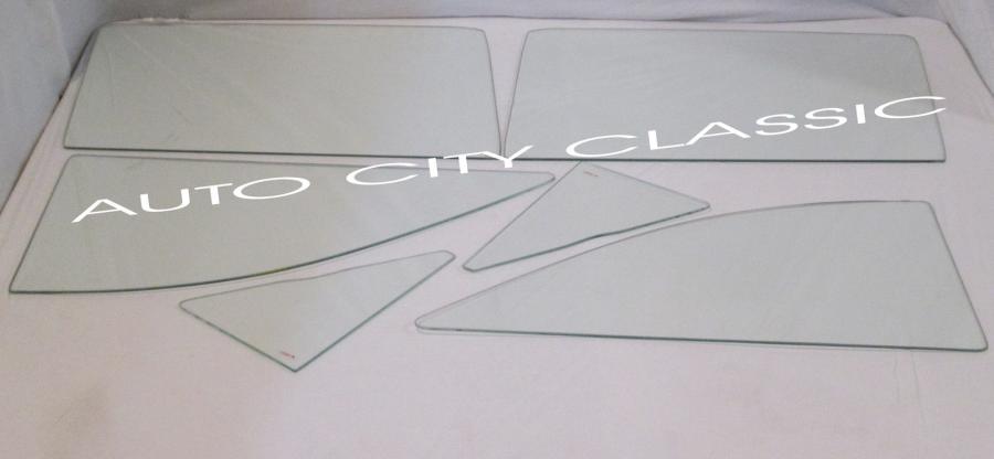 1960-1961 Ford / Edsel 2 Door Hardtop Side Glass Set 6061FRDSS