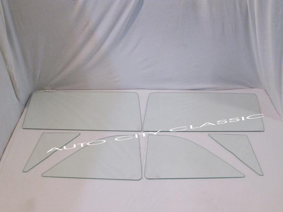 1960-1962 Ford and Mercury Convertible Side Glass Set 6062FMCONVSS