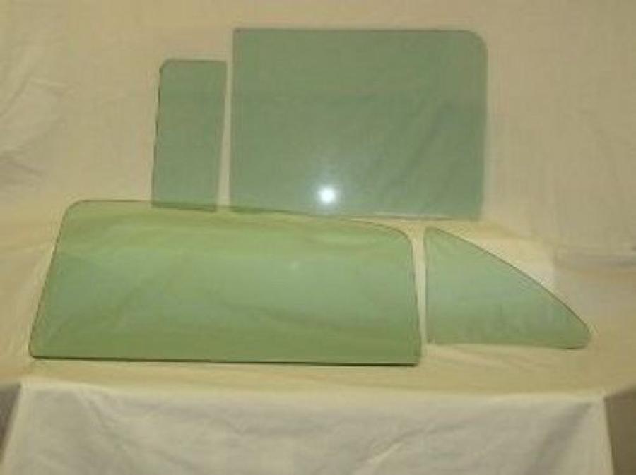 1952-1954 Fordor Sedan 73B Side Glass Set FORDOR73BSS