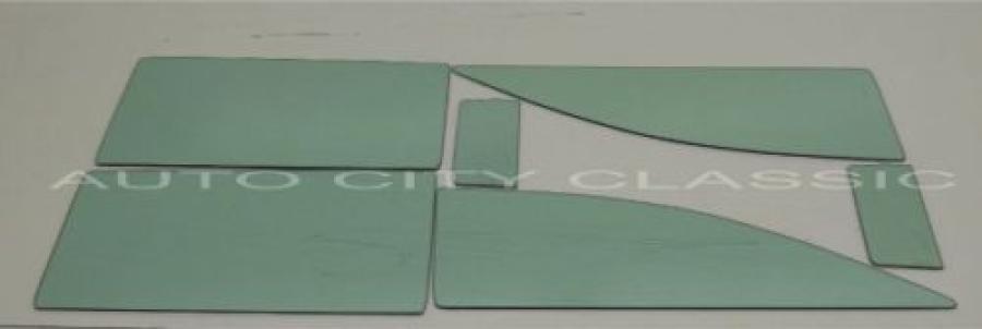 1955-1956 Ford Tudor 2 Door Sedan 6 piece Side Glass Set F5556ST2S
