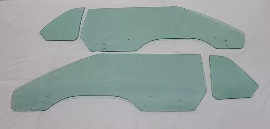 1969-1970 Ford Mustang/ Mercury Cougar Convertible and Hardtop Side Glass Set (10/69-70) SS-FM-69-70-CV-2H-BOLT