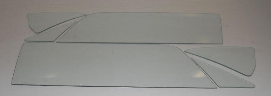 1964-1966 Ford Mustang Convertible Side Glass Set SS-MSTG-64-66-CV