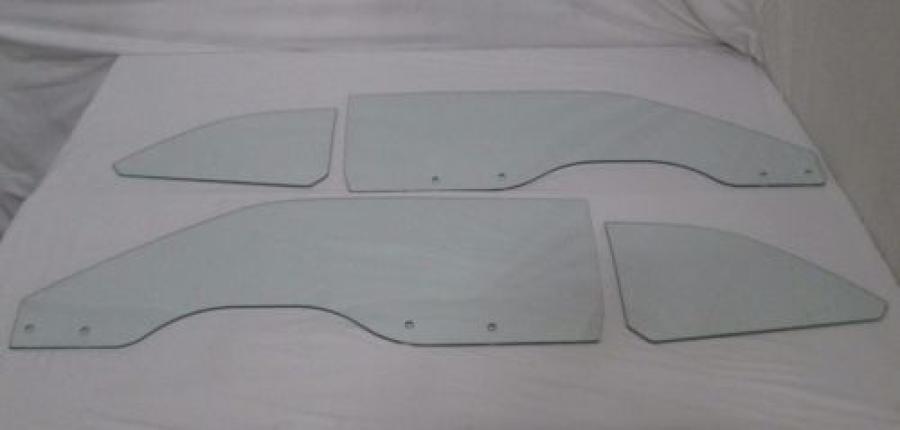 1970-1971 Ford Torino (Fairlane) 2 Door Hardtop Side Glass Set 7071TORHTSS
