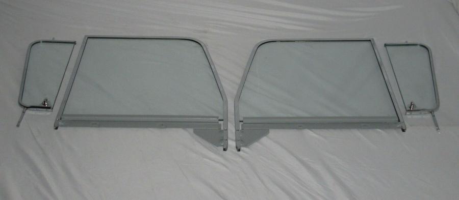 1960-1963 Chevrolet / GMC Cab, Panel and Suburban Assembled Side Glass Set SSA-CVY-60-63-PU