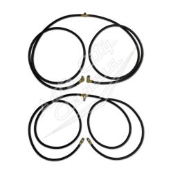 58 Chevrolet Impala Convertible Top Hose Set