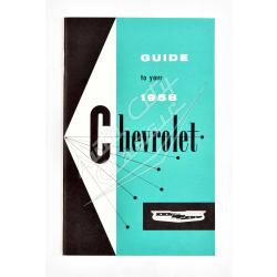 58 Chevrolet Owners Manual