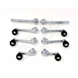 58 Chevrolet Impala Convertible and Hardtop Interior Handle Set of 8