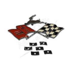 58 Chevrolet Impala Quarter Panel Flags- Pair