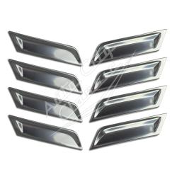 8 Chevrolet Passenger Cars Front Fender Louvers