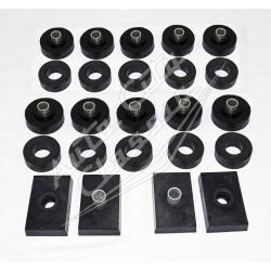 58 Chevy Passenger Cars Firewall Body Mount Set