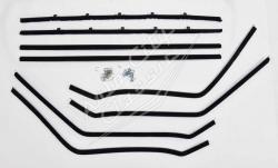 58 Chevrolet / Pontiac 2 Door Sedan Window Weatherstrip Fuzzy Kit