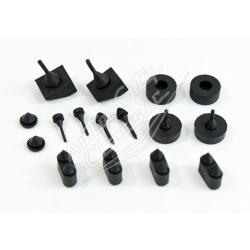 58 Chevrolet 2 Door Models Rubber Bumper Stop Set