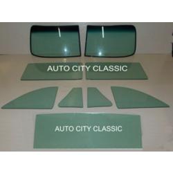 1941-1942, 1946-1948 Buick / Chevrolet / Oldsmobile / Pontiac Coupe Complete Glass Package CG-BCOP-41-48-CP-2P-SLQ