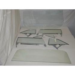 1962 Buick / Chevrolet / Oldsmobile / Pontiac 2 Door Hardtop Complete Glass Package with Assembled Side Glass Set CG-BCOP-62-2H-SSA 62PKGSSA2H