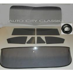 1941-1942, 1946-1948 Chevrolet / Oldsmobile / Pontiac 2 Door Sedan Complete Glass Package VBend CG-COP-41-48-2S-VB