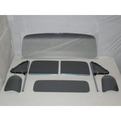 1954 Chevrolet / GMC (53-54) Pickup Complete Glass Package Post Assembled Side Glass Set CG-CVY-54-PU-SSAP
