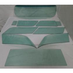 1955-1956 Chevrolet Nomad and Pontiac Safari 2 Door Wagon Complete Glass Package CGC-55-56-CHEV-NOMAD