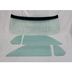 1969 Ford Mustang / Mercury Cougar Convertible Complete Glass Package (Jan-Oct) CGF-69-MSTG-CV-GLUE1