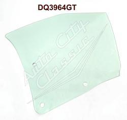 1968-1972 Buick / Chevrolet / Oldsmobile / Pontiac Convertible Right Quarter Glass Q3964 TINTED