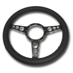 3 Spoke Grey Flat Steering Wheel SC1432