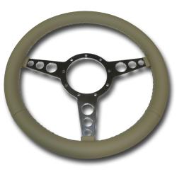 3 Spoke Tan Flat Steering Wheel SC1434