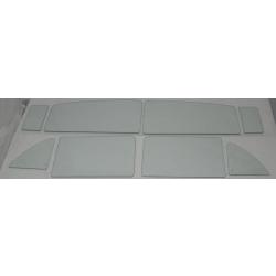 1955-1957 Chevrolet / Pontiac 4 Door Sedan Side Glass Set SS-5557CV4S