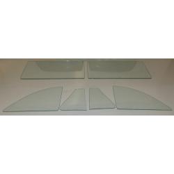 1948-1949 Buick / Cadillac / Oldsmobile 2 Door Coupe Side Glass Set SS-BCO-48-49-CP
