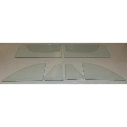 1950-1951 Buick / 50-52 Oldsmobile Coupe Hardtop Convertible Side Glass Set SS-BO-50-52-CV