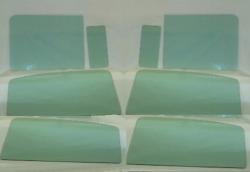 1955-1956 Ford 2 Door Wagon Side Glass Set SS-F-55-56-2W