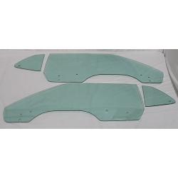 1969-1970 Ford Mustang 2 Door Hardtop Fastback Side Glass Set 10/69-1970) SS-MSTG-69-70-FB-BOLT