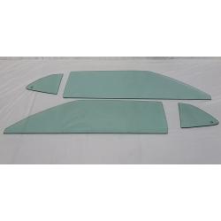 1969 Ford Mustang 2 Door Hardtop Fastback Side Glass Set (Jan-Oct) SS-MSTG-69-FB-GLUE