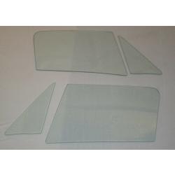 1963-1967 Chevrolet Corevtte 2 Door Hardtop Coupe Sting Ray Side Glass Set SS-VET-63-67-2C