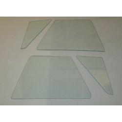 1963-1967 Chevrolet Corvette Convertible Sting Ray Side Glass Set SS-VET-63-67-CV