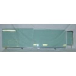 1955-1957 Chevrolet / Pontiac 4 Door Wagon Curved 8 Piece Assembled Glass Set 5557AS4W8P
