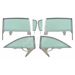 1959-1960 Buick / Chevrolet / Oldsmobile / Pontiac 2 Door Hardtop Assembled 6 Piece Side Set SSA-BCOP-59-60-2H-EX