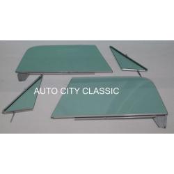 1967-1972 Chevrolet / GMC Pickup and Utility 4 Piece Assembled Side Glass Set SSA-CVY-67-72-PU