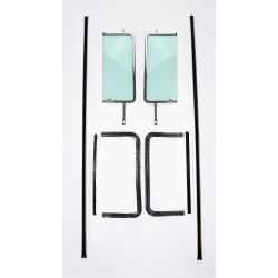 1955-1957 Chevrolet / Pontiac 2 and 4 Door Sedan and Wagon Vent Post Rehab Kit V2017G-REH