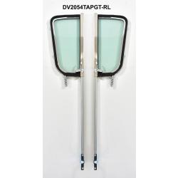 1955-1959 Chevrolet / GMC Cab, Panel and Suburban Assembled Vent Glass with Post V2054TAP