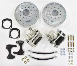 1955-1957 Chevrolet Passenger Cars 13" Wheel Rear Disc Brake Conversion Wheel Kit WK-CVY-55-57-13