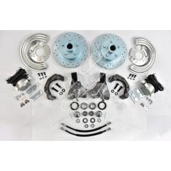 1963-1974 Mopar A, B, E-Body Disc Brake Conversion Wheel Kit- 5 on 4 1/2"