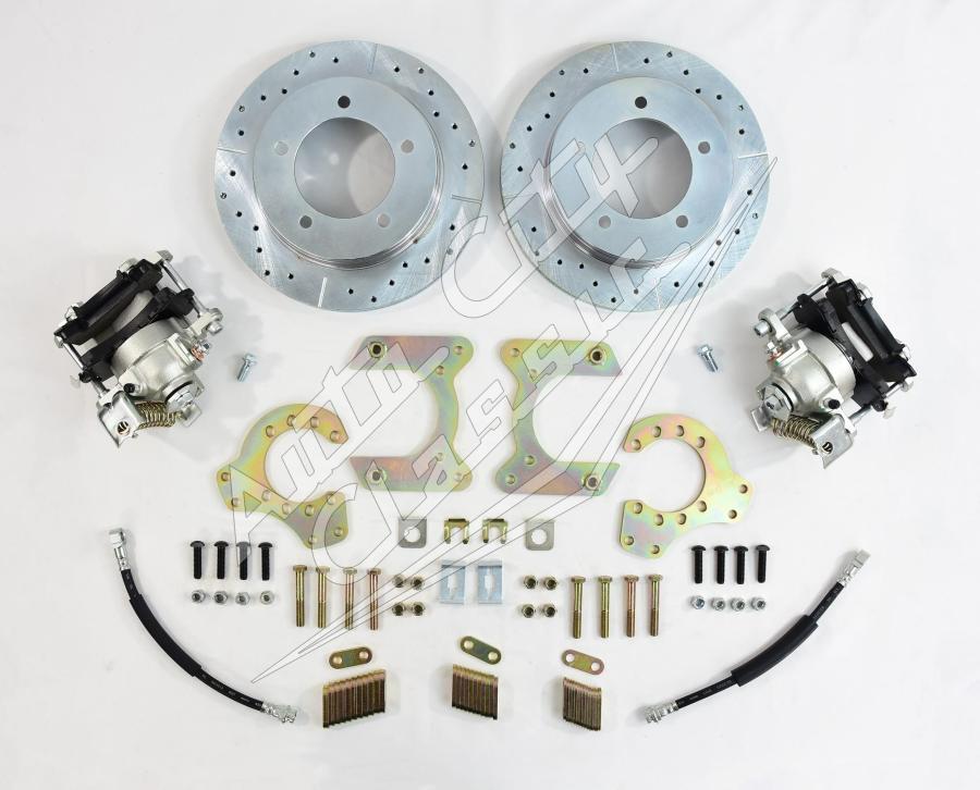 1980-1996 Ford Bronco / 1980-2006 Ford E150 8.8 Rear Disc Brake Conversion Wheel Kit