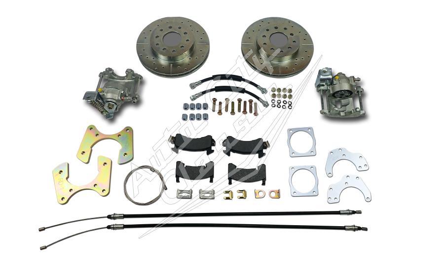 1955-1957 Chevrolet Passenger Cars Rear Disc Brake Conversion Wheel Kit